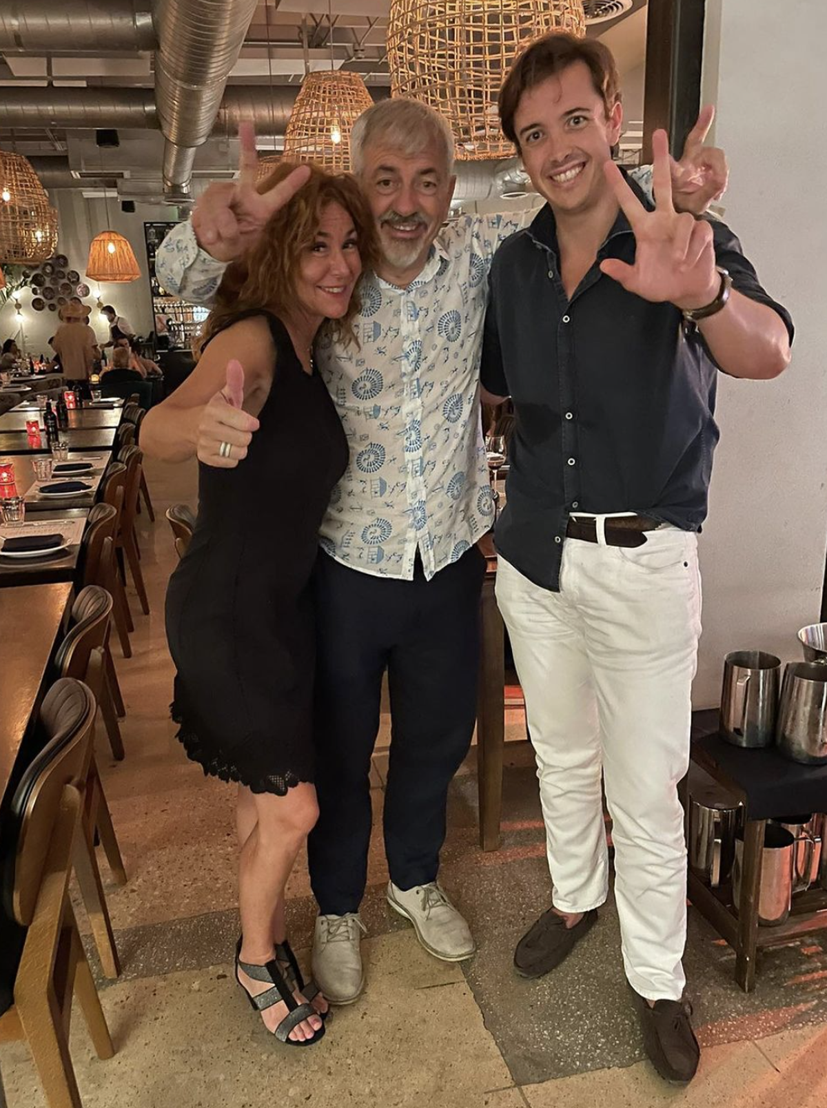 Carlos Sobera y amigos en Miami