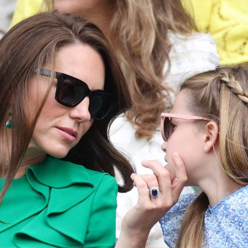 De las lágrimas de Kate Middleton al bostezo de Charlotte: Las imágenes virales que nos ha dejado el torneo de Wimbledon