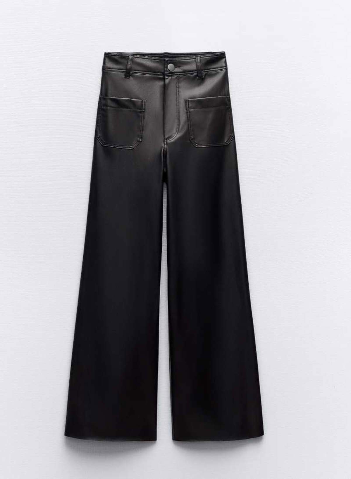 10 pantalones de tiro alto de Zara que tienen efecto vientre plano