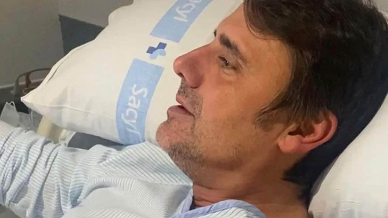 Las accidentadas Navidades de Ion Aramendi: hospitalizado y arropado por sus hijos y su mujer María Amores